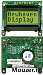 NHD-0208AZ-RN-YBW-3V